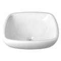 Semi-Recessed Vessel White W2602