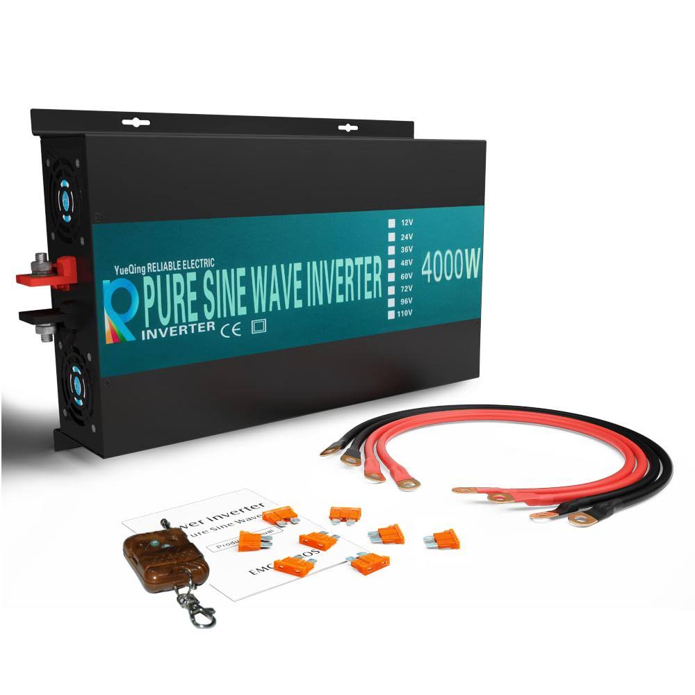 2000W 24V 120V Pure Sine Wave Power Inverter with Remote Control Switch R990