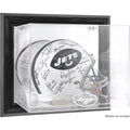 Black Framed Wall-Mountable Helmet Display Case U79585