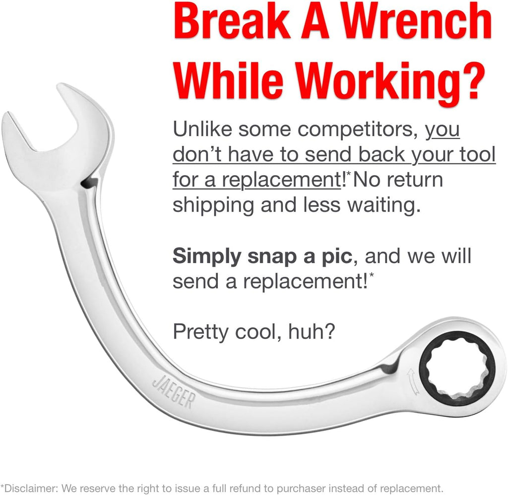 12pc Ratcheting Wrenches with Wrench Organizer, Pack of 2 N26216