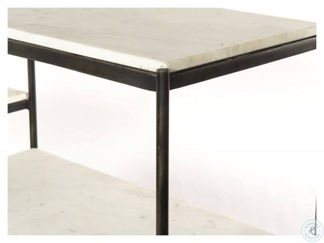 Hammered Grey Console Table Y978