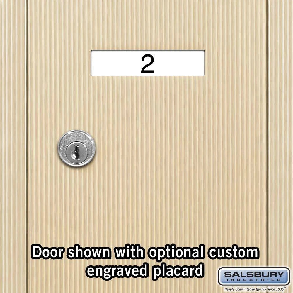 5 Door Sandstone Vertical Mailbox M305441