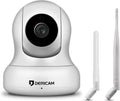 White 1080P Full HD Home Security Camera Pan/Tilt Night Vision Pack of 2 W443556