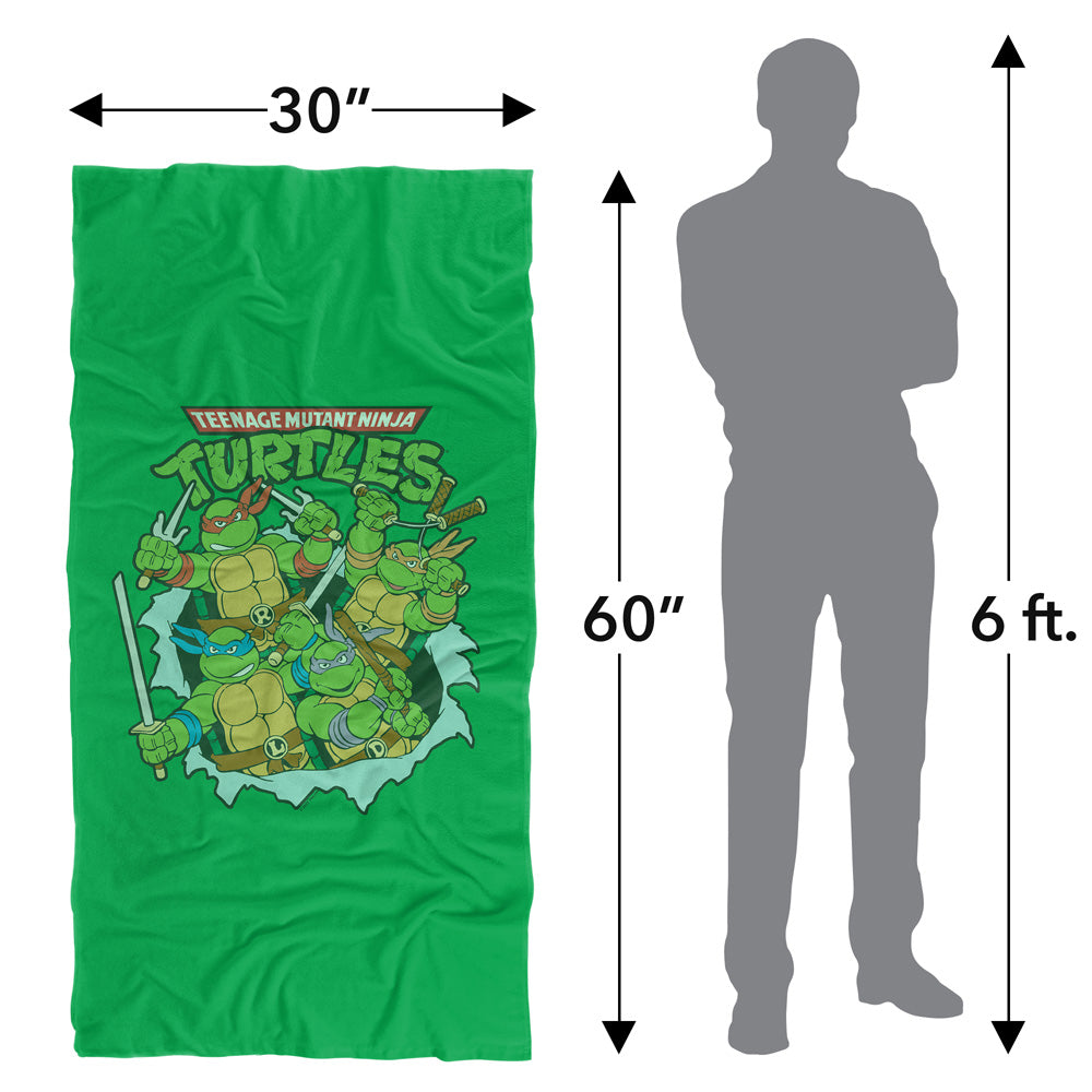 Retro Beach Towel K17438