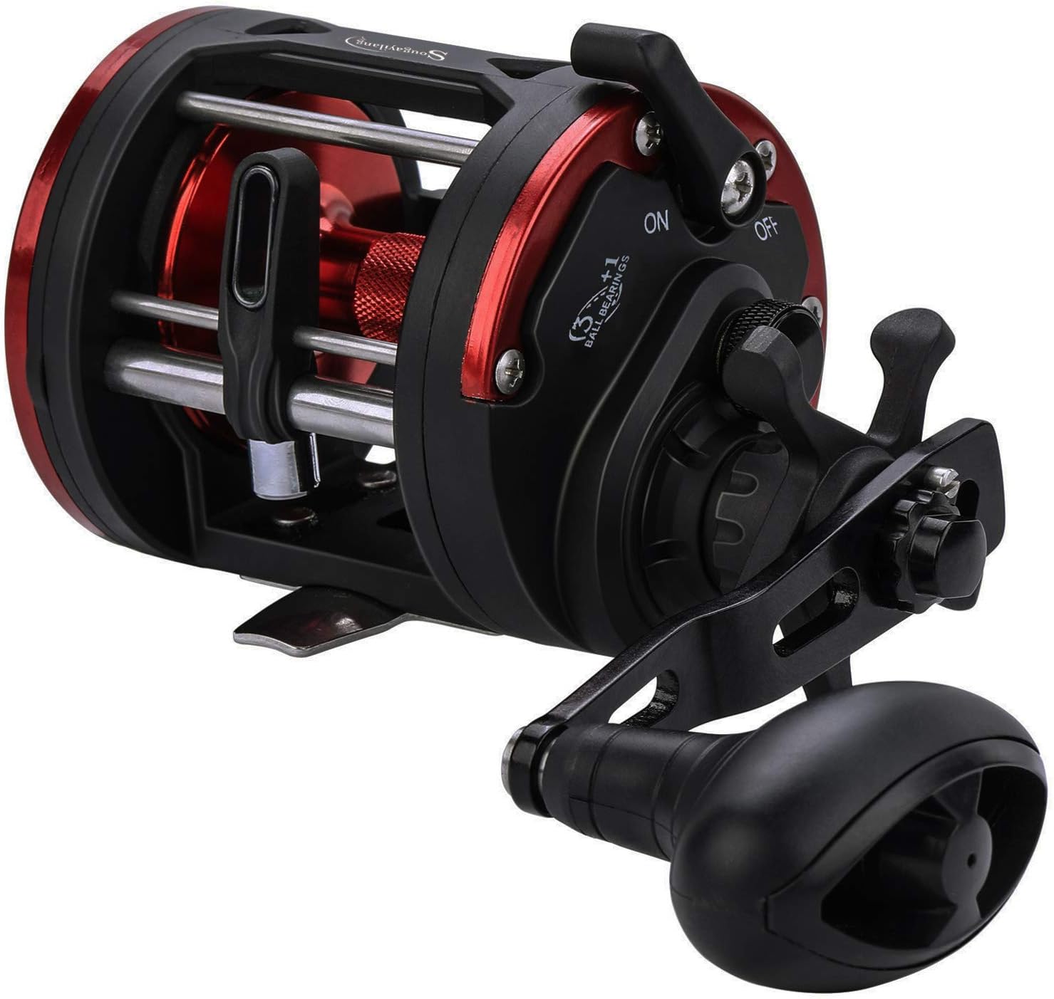 Pack of 2 Graphite Body Conventional Trolling Reel A3700