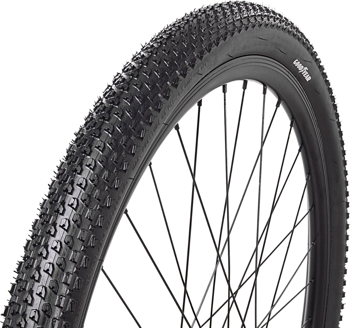 Folding Mountain Bike Tire, 27.5"/650B x 2/2.125", Black Pack of 2 F88137