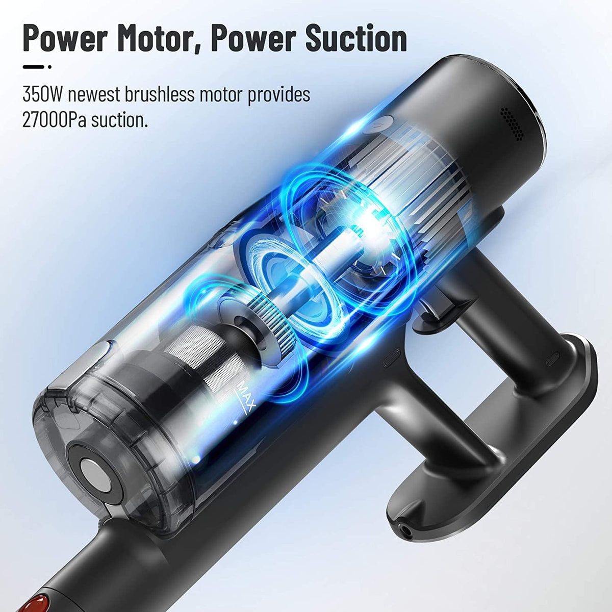 Cordless Vacuum Cleaner with Detachable Battery C457