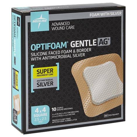 Silicone Face and Border Dressing, 1.6 x 2, 70/Case G731