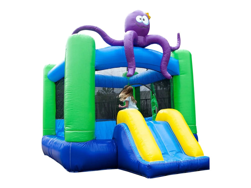 Inflatable Bounce House with Blower and Slide W967287