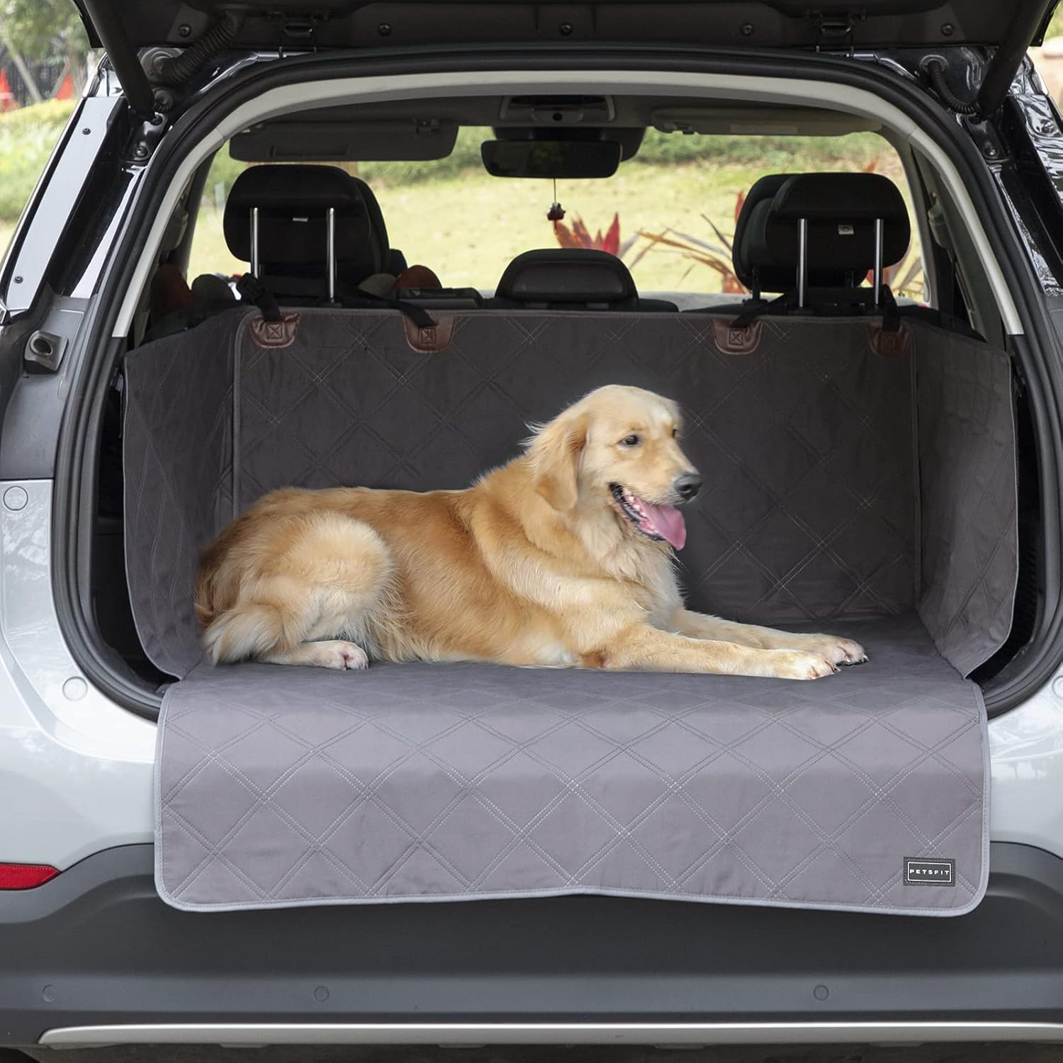 Khaki Pack of 2 SUV Cargo Liner for Dogs R2105