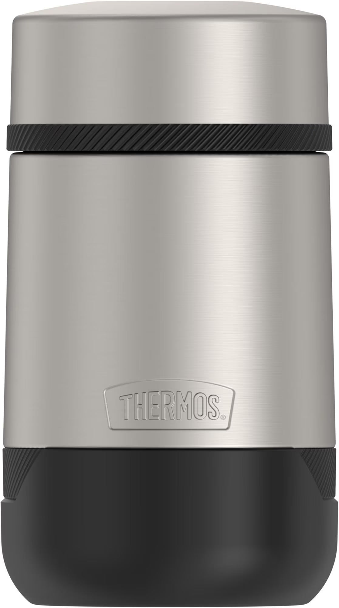 18 Ounce Stainless Steel Food Jar with Spoon S627